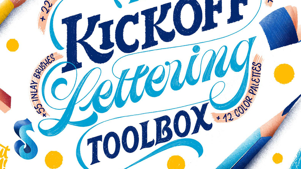10 Procreate Brush Sets to Level Up your Lettering