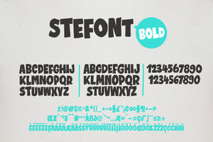 STEFONT typeface