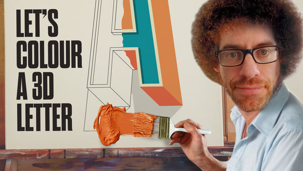 Let's Colour a 3D Letter - Ian Barnard