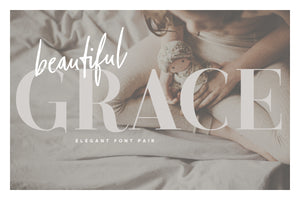Beautiful Grace - Font Pair
