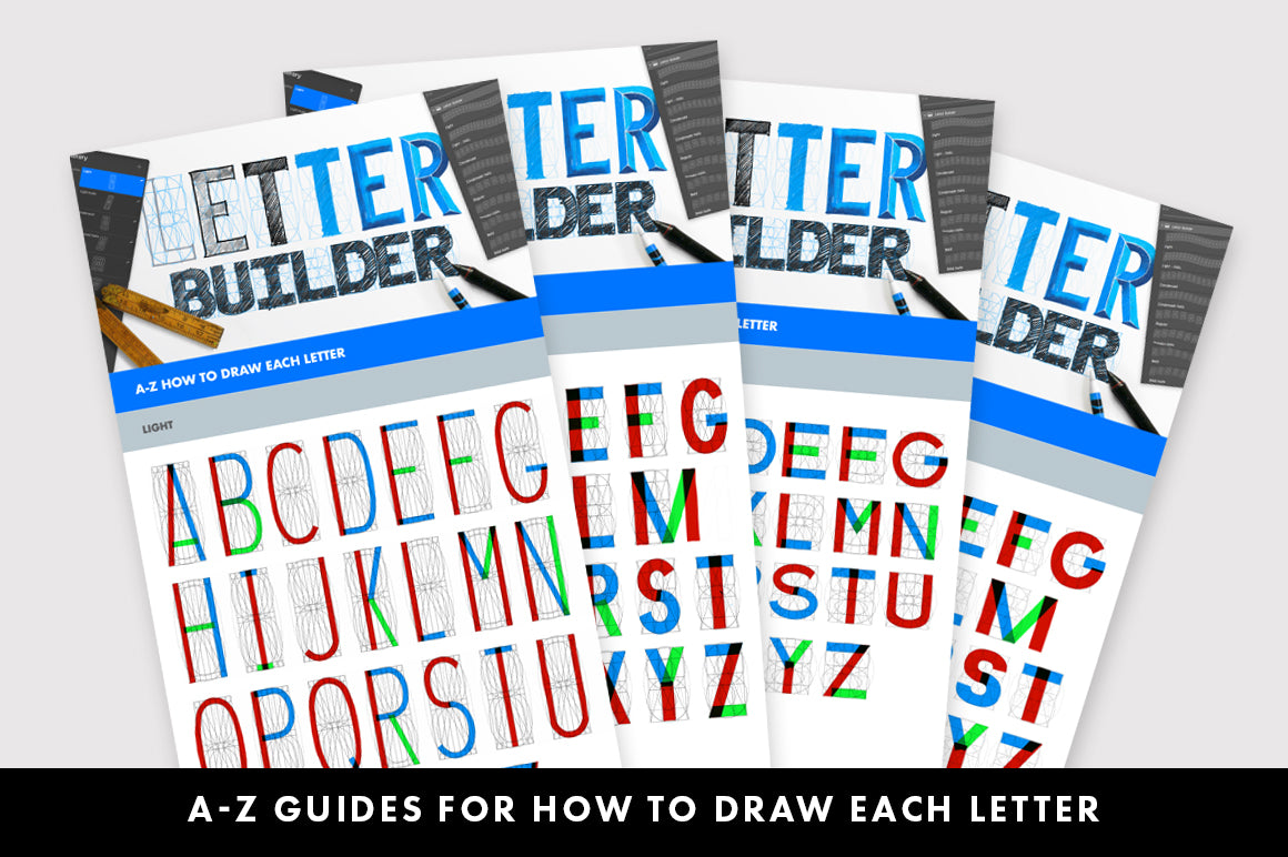 Letter Builder - Draw letters with Ease!