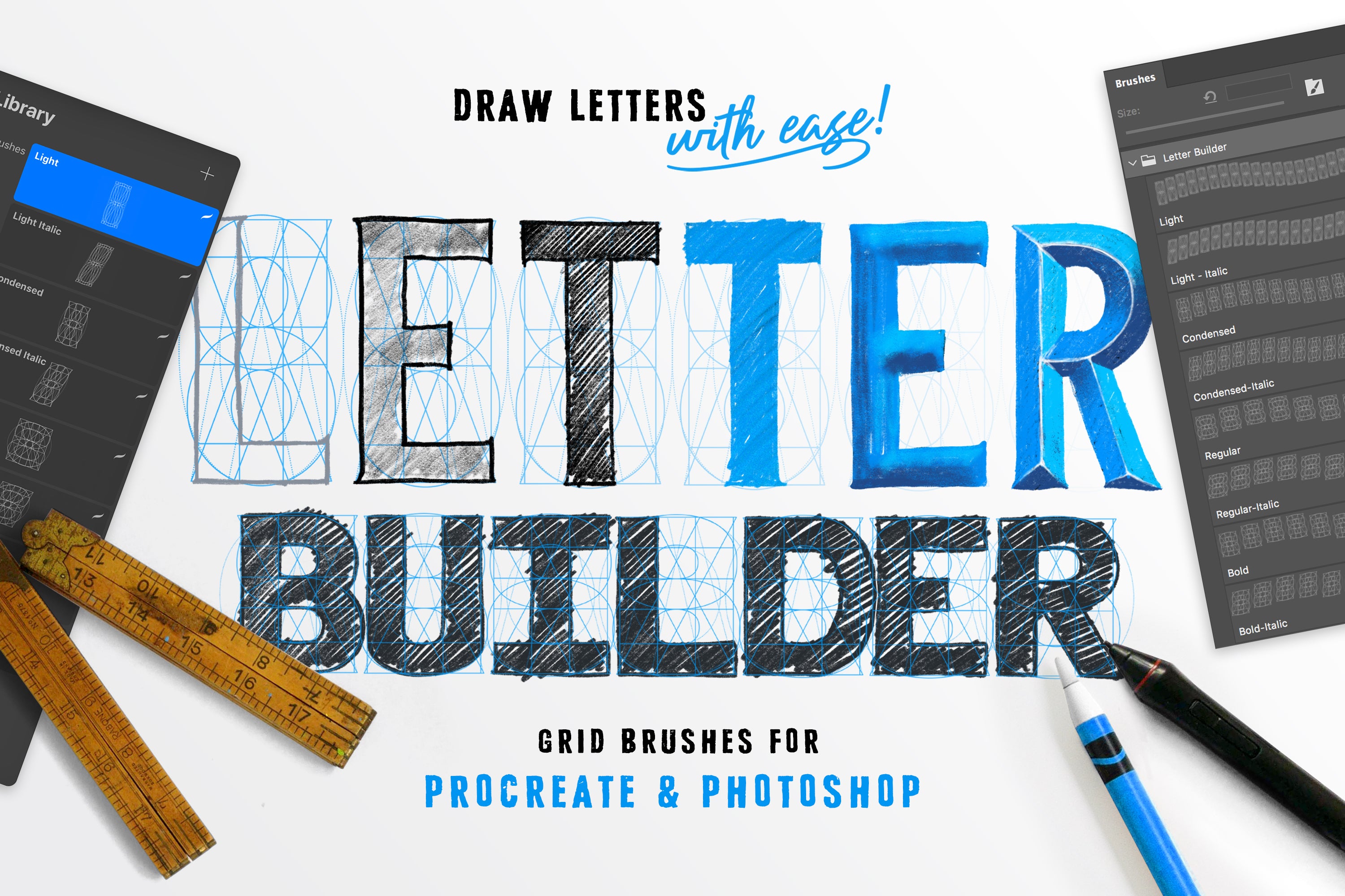 Letter Builder - Draw letters with Ease!