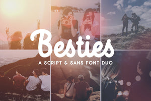 Besties - Font Duo