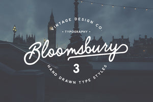 Bloomsbury - Script, Sans & Serif