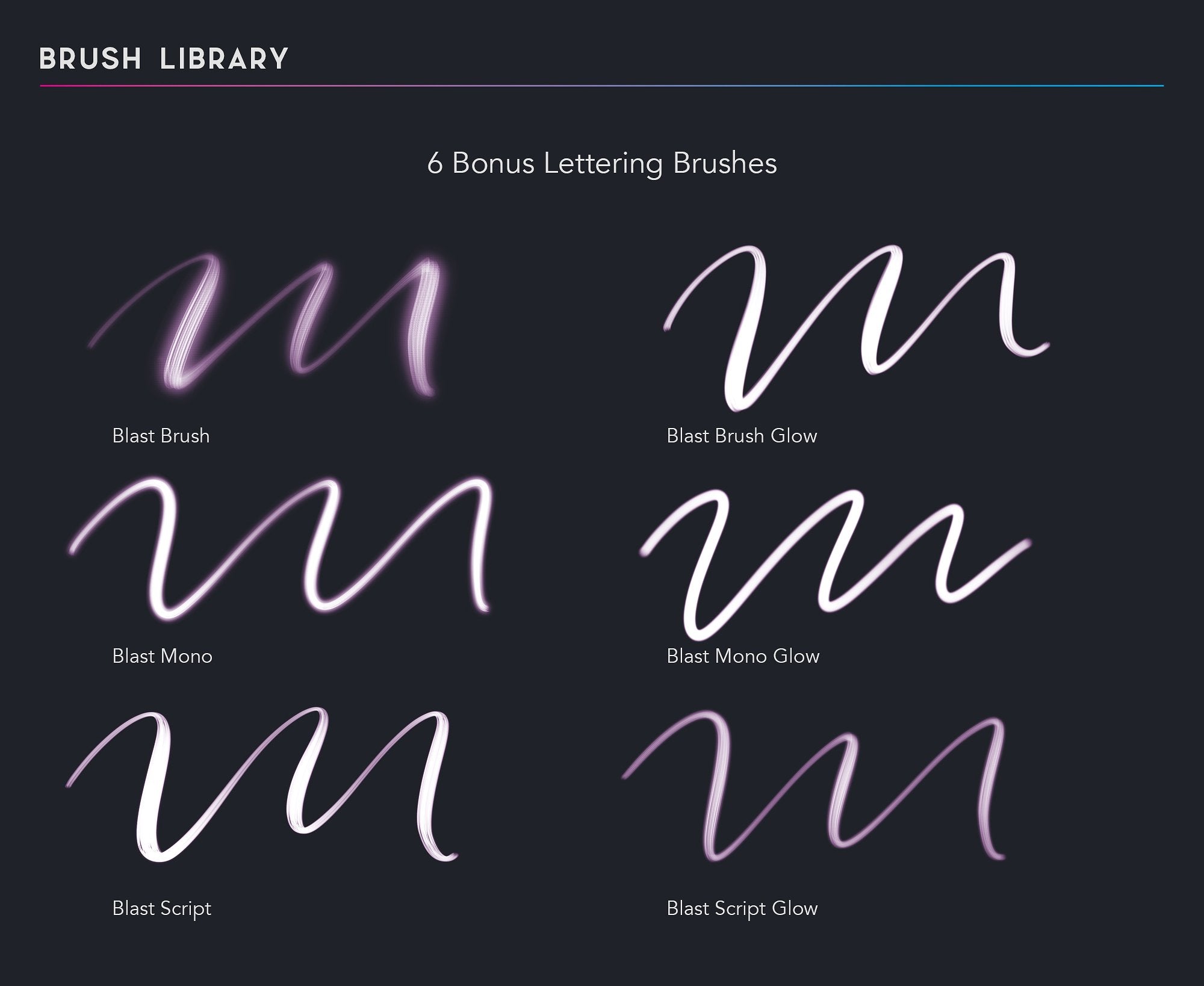 Blast Powder Brushes for Procreate - Ian Barnard