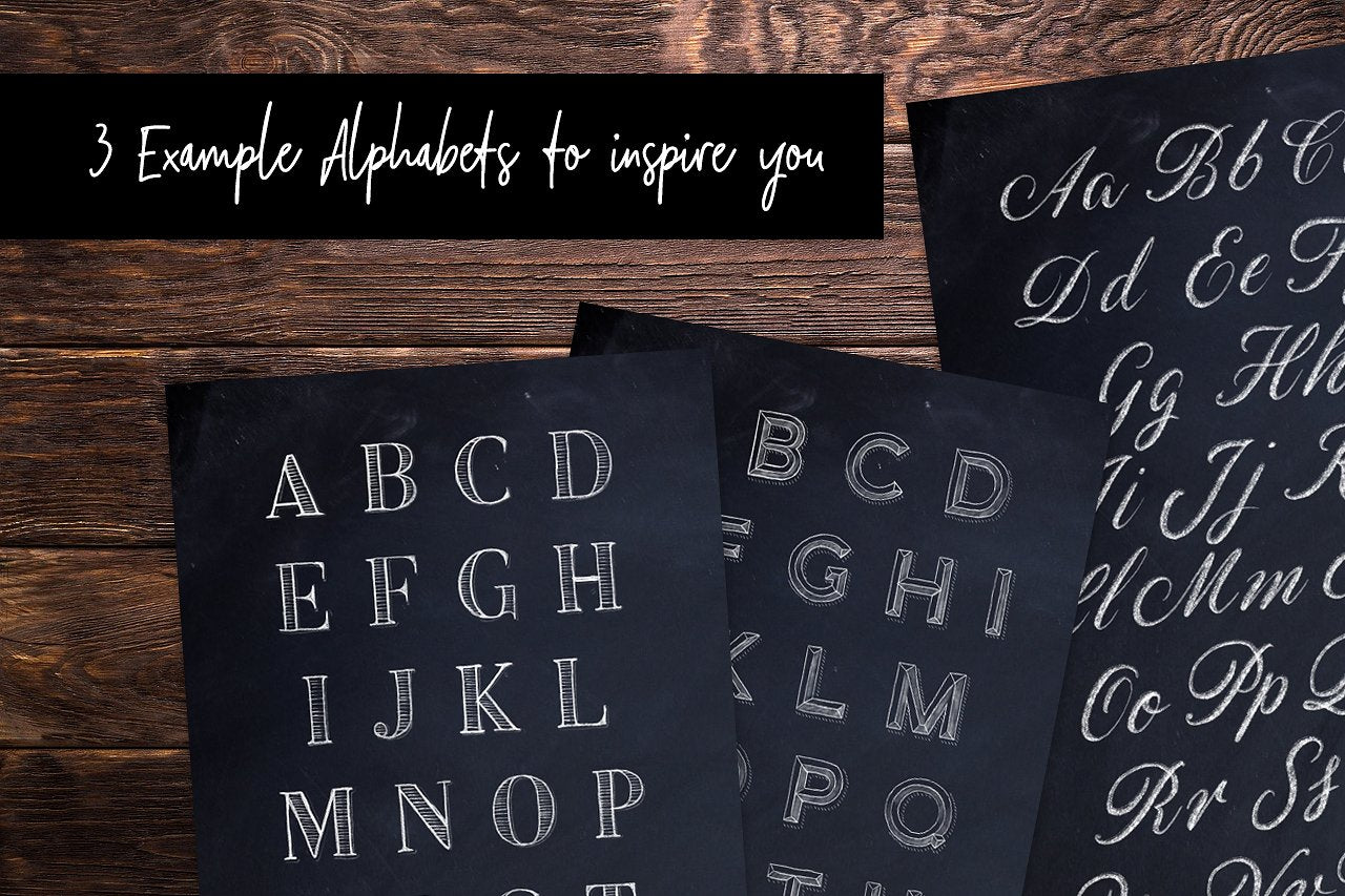 ChalkDust - Affinity Lettering Kit