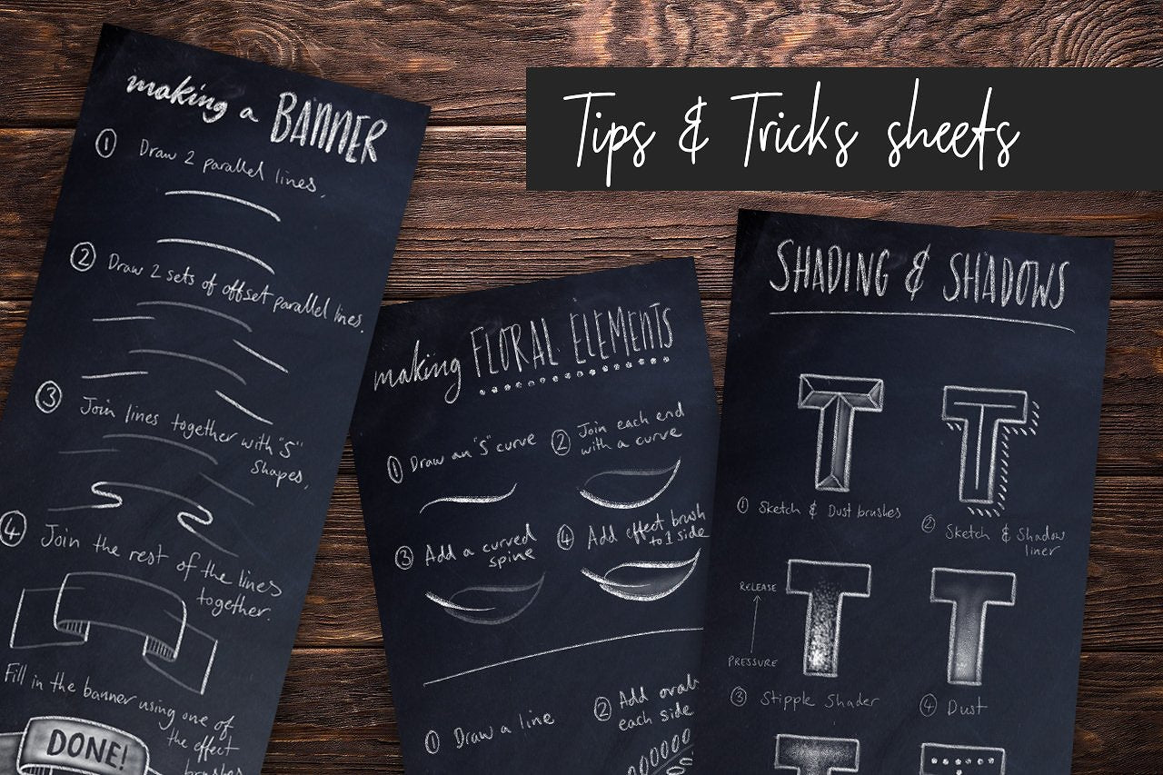 ChalkDust - Affinity Lettering Kit