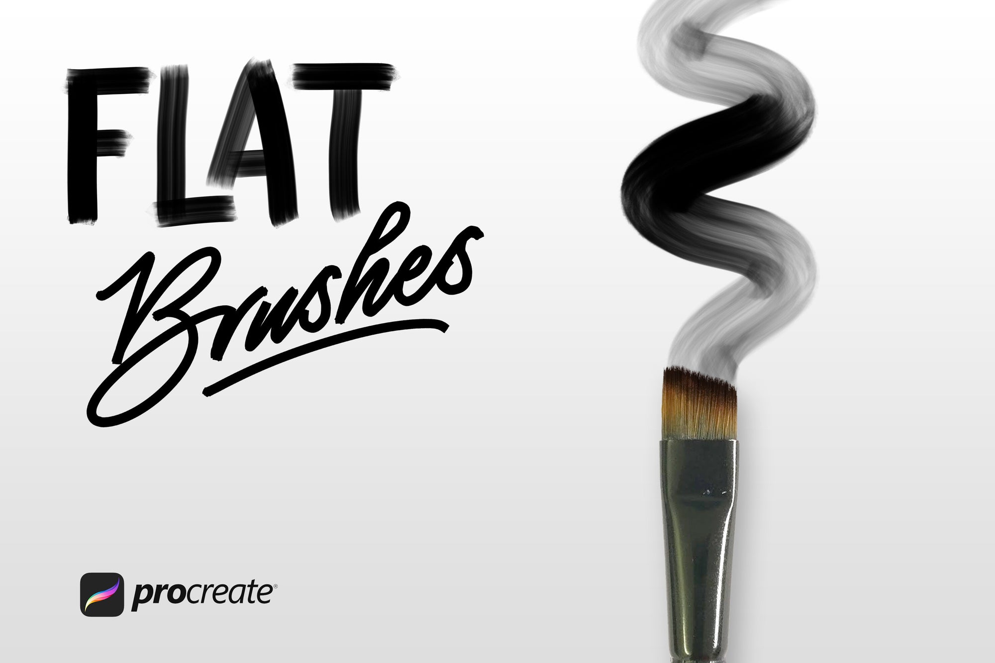 Flat Brushes for Procreate