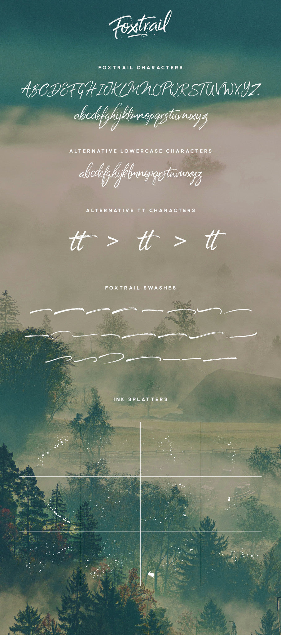 Foxtrail - Brush Script Font