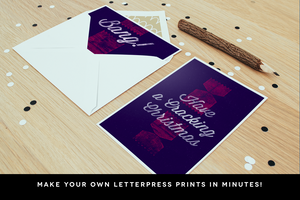 WoodBlock Printing Press Kit