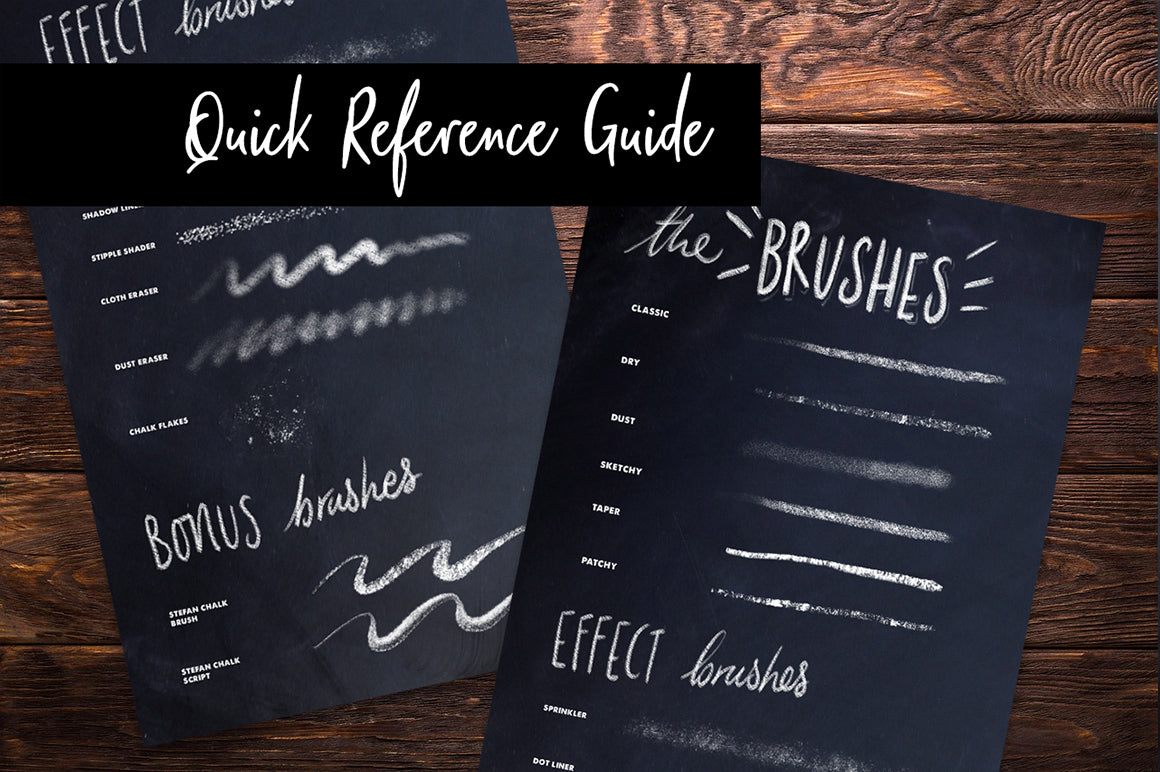 Affinity Lettering ChalkDust - Affinity Lettering Kit - Ian Barnard
