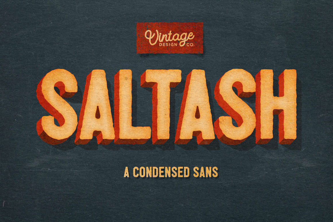 Saltash - Typeface