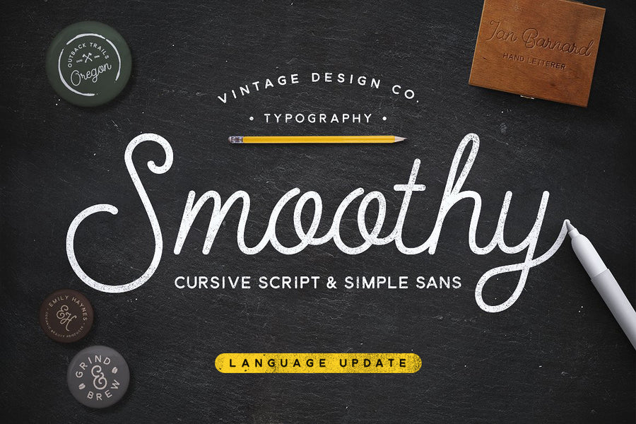 Smoothy - Typeface - Ian Barnard