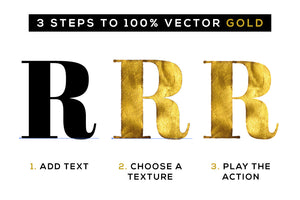 Shimmer & Shine: 100% Vector Gold
