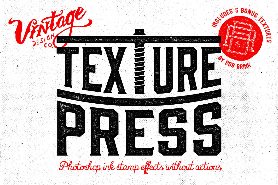 TexturePress - Ink Stamp Effects