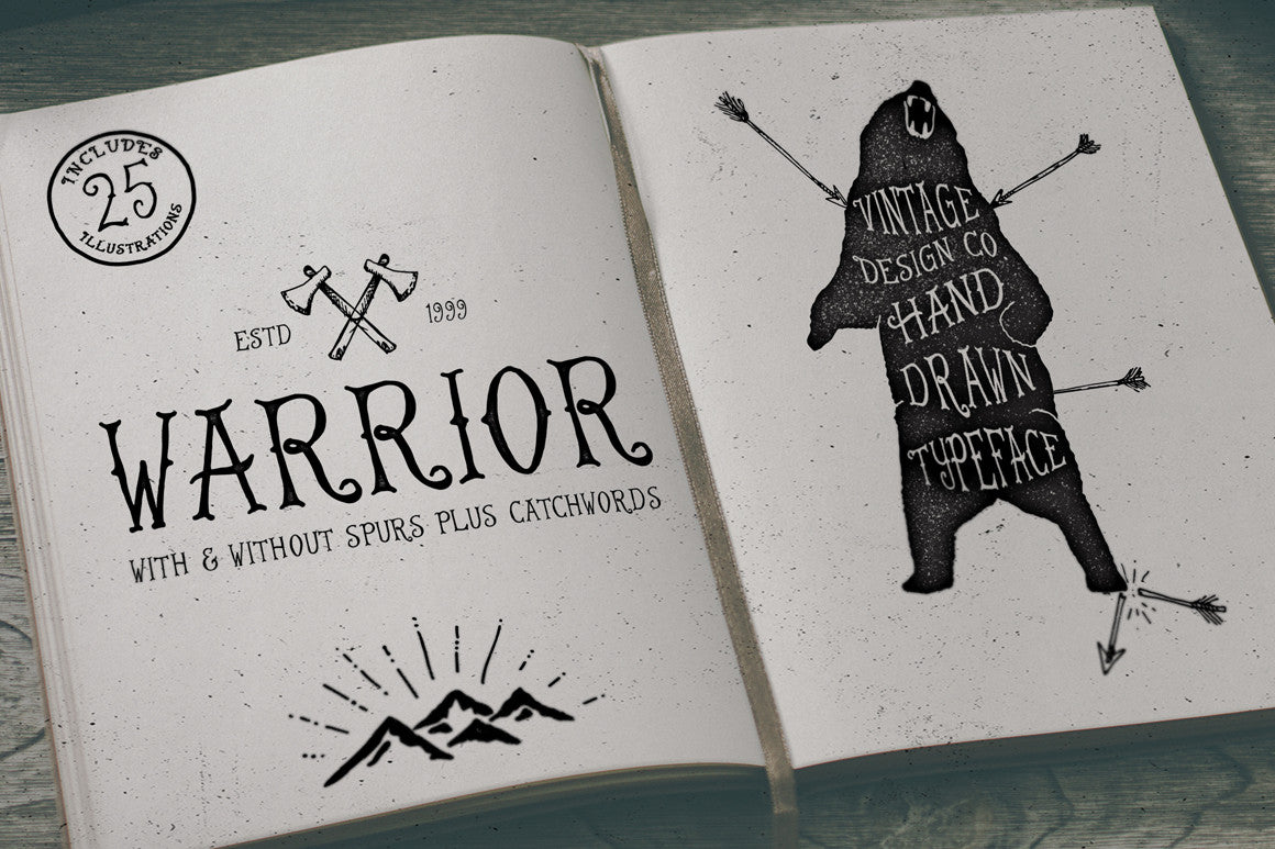 Warrior - Typeface