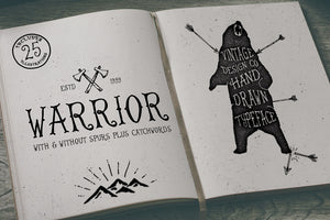 Warrior - Typeface