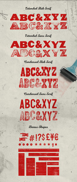 Drag & Drop WoodType for Illustrator